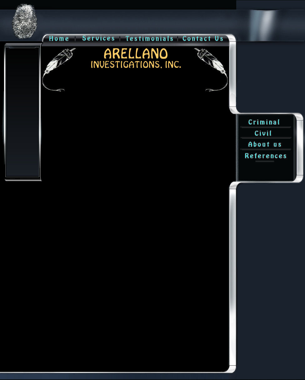 Arellano Investigations of Pueblo, CO and Colorado Springs, CO