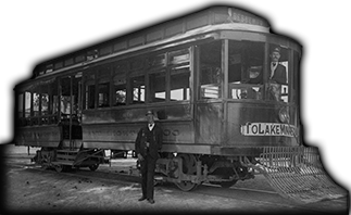 Pueblo Lake Minnequa trolley